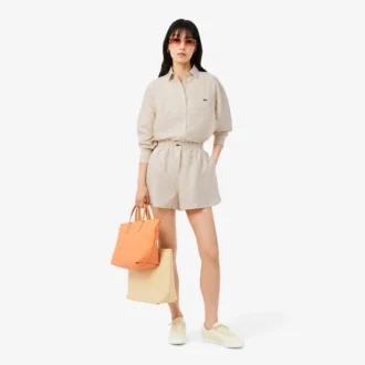 Camicia oversize in misto lino The Blend