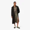 Camicia oversize in raso stampato Camicia oversize in raso stampato