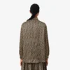 Camicia oversize in raso stampato Camicia oversize in raso stampato