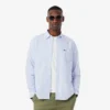 Camicia Oxford a righe da uomo, vestibilità regolare Camicia Oxford a righe da uomo, vestibilità regolare