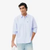Camicia Oxford a righe da uomo, vestibilità regolare Camicia Oxford a righe da uomo, vestibilità regolare
