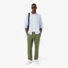 Camicia Oxford a righe da uomo, vestibilità regolare Camicia Oxford a righe da uomo, vestibilità regolare