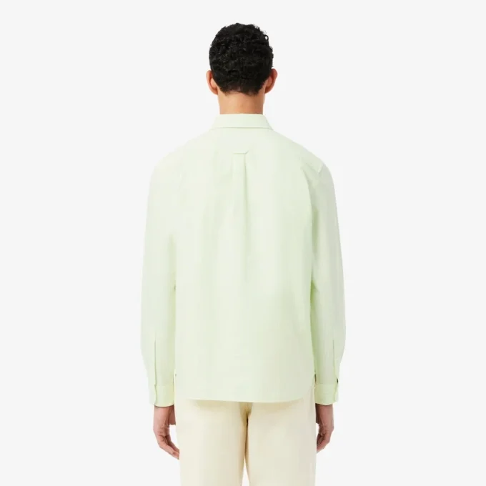 Camicia Oxford a righe da uomo, vestibilità regolare Camicia Oxford a righe da uomo, vestibilità regolare