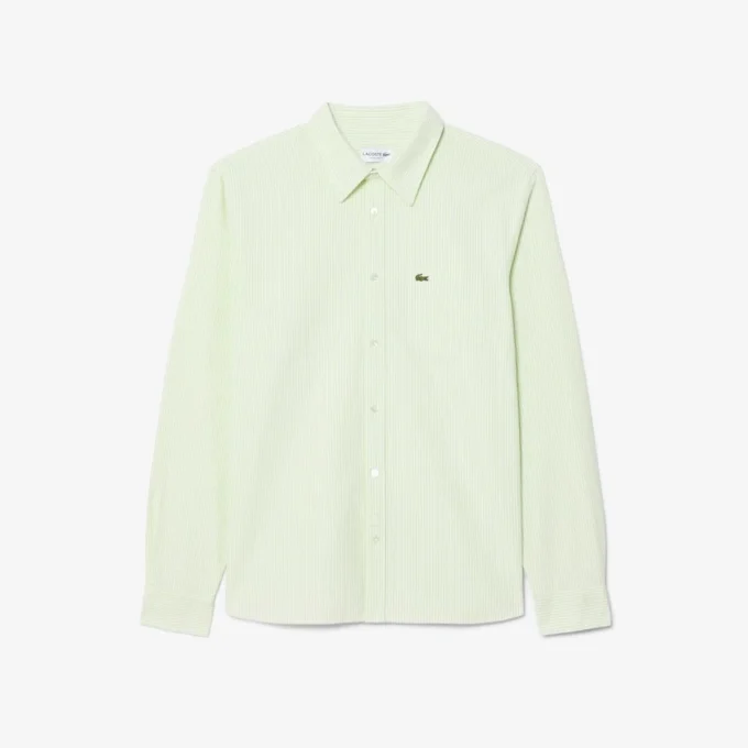 Camicia Oxford a righe da uomo, vestibilità regolare Camicia Oxford a righe da uomo, vestibilità regolare