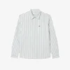 Camicia Oxford a righe da uomo, vestibilità regolare Camicia Oxford a righe da uomo, vestibilità regolare
