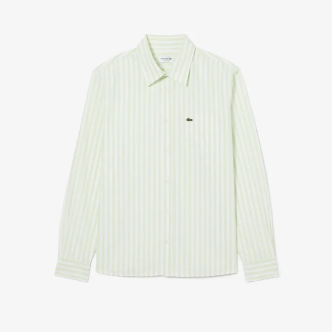 Camicia Oxford a righe da uomo, vestibilità regolare Camicia Oxford a righe da uomo, vestibilità regolare
