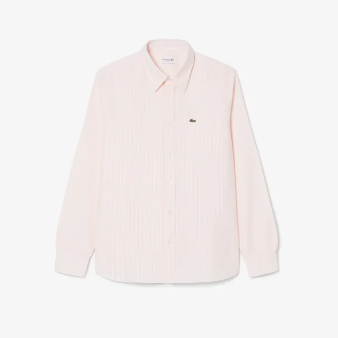 Camicia Oxford a righe da uomo, vestibilità regolare Camicia Oxford a righe da uomo, vestibilità regolare