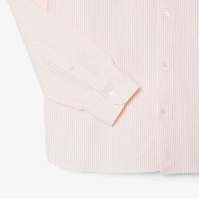 Camicia Oxford a righe da uomo, vestibilità regolare Camicia Oxford a righe da uomo, vestibilità regolare