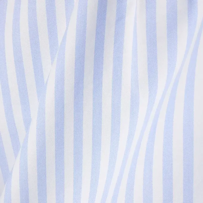Camicia Oxford a righe da uomo, vestibilità regolare Camicia Oxford a righe da uomo, vestibilità regolare