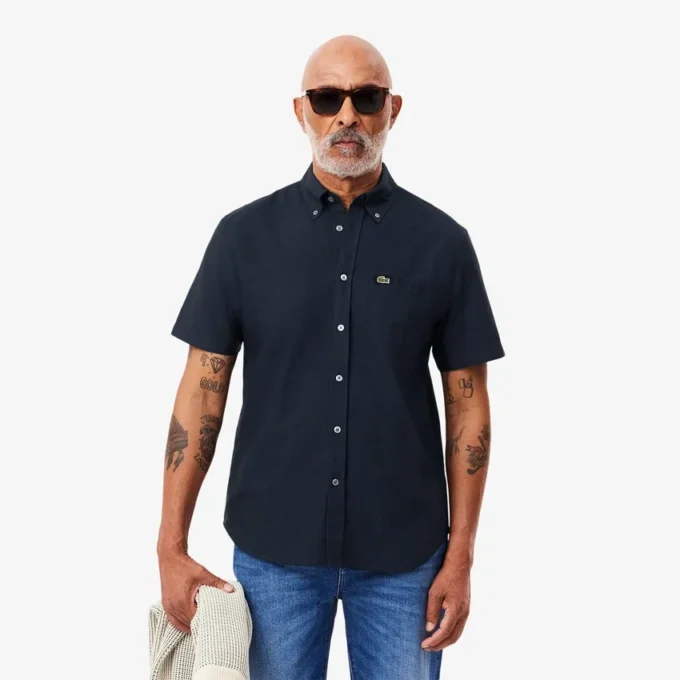Camicia Oxford da uomo a maniche corte Regular Fit Camicia Oxford da uomo a maniche corte Regular Fit