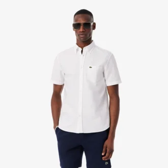 Camicia Oxford da uomo a maniche corte Regular Fit