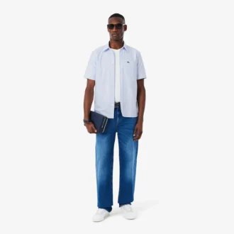 Camicia Oxford da uomo a maniche corte Regular Fit