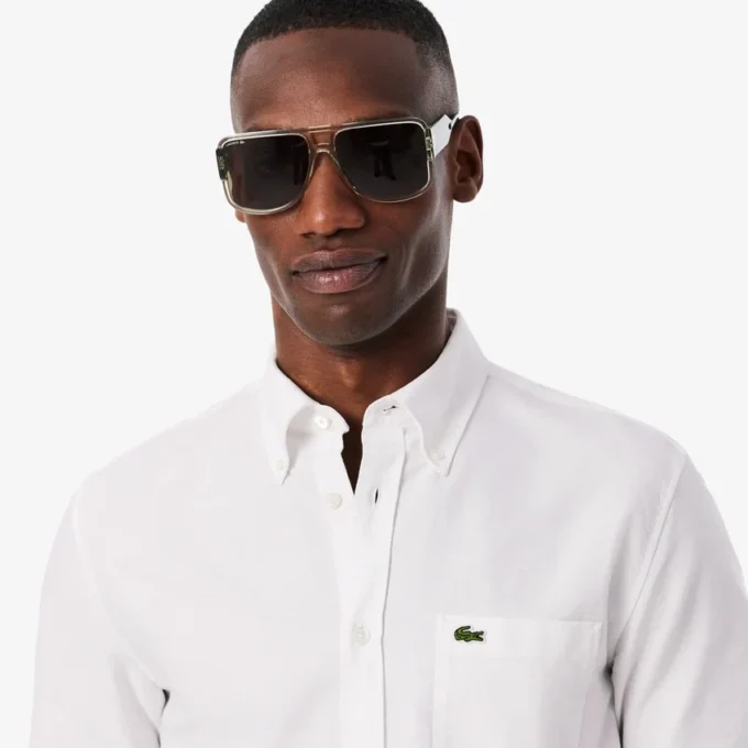 Camicia Oxford da uomo a maniche corte Regular Fit Camicia Oxford da uomo a maniche corte Regular Fit