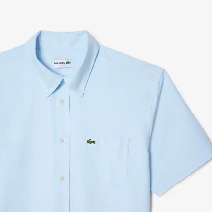 Camicia Oxford da uomo a maniche corte Regular Fit Camicia Oxford da uomo a maniche corte Regular Fit
