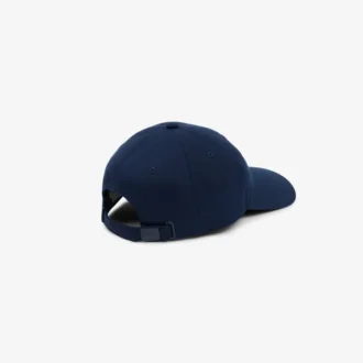 Cappellino con badge in twill di cotone Cappellino con badge in twill di cotone