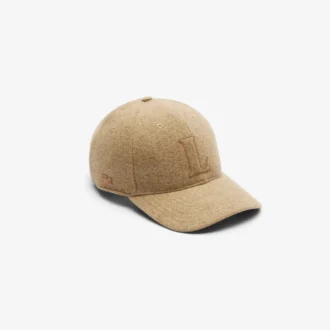 Cappellino da baseball unisex in feltro di lana
