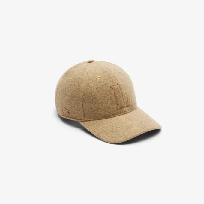 Cappellino da baseball unisex in feltro di lana Cappellino da baseball unisex in feltro di lana