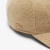 Cappellino da baseball unisex in feltro di lana Cappellino da baseball unisex in feltro di lana