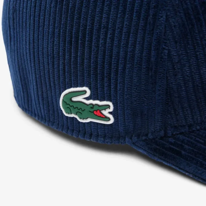 Cappellino da golf da uomo in velluto a coste ricamato Cappellino da golf da uomo in velluto a coste ricamato