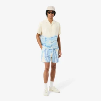 Cappellino da jockey in popeline a righe Cappellino da jockey in popeline a righe