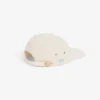Cappellino da jockey in popeline a righe