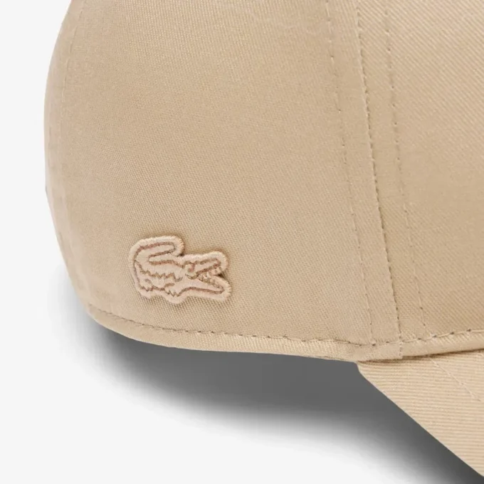 Cappellino in twill di cotone ricamato Cappellino in twill di cotone ricamato