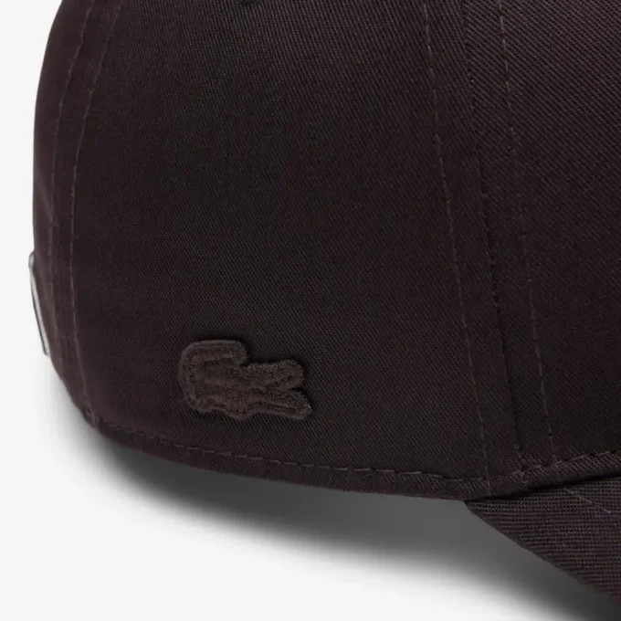 Cappellino in twill di cotone ricamato Cappellino in twill di cotone ricamato