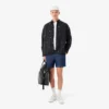 Cappellino in twill di cotone ricamato a righe Cappellino in twill di cotone ricamato a righe