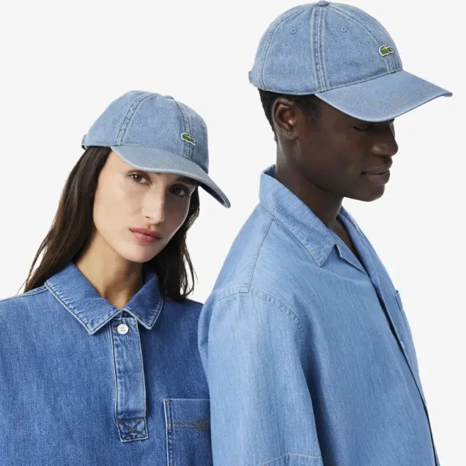 Cappellino unisex in denim di cotone Cappellino unisex in denim di cotone