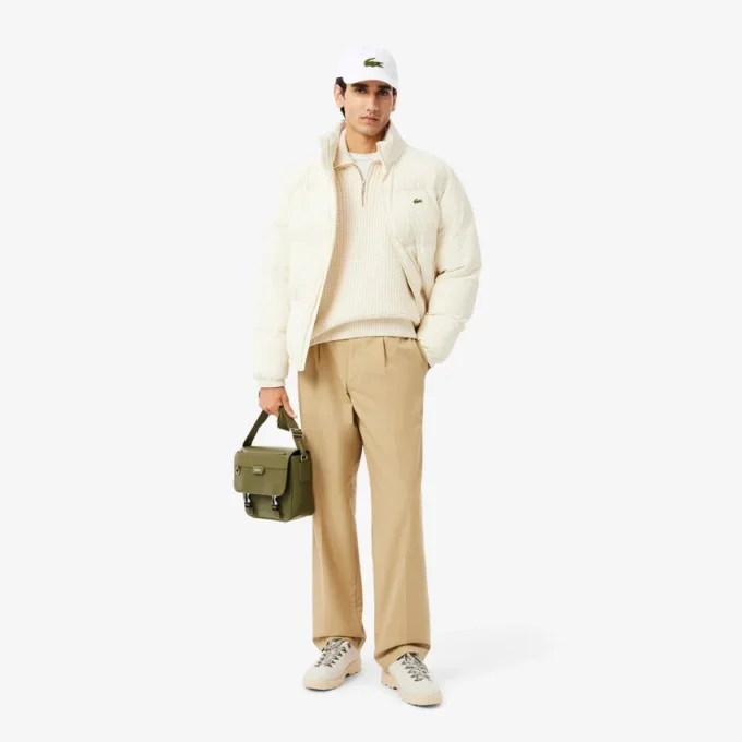 Cappellino unisex in twill di cotone con logo coccodrillo Cappellino unisex in twill di cotone con logo coccodrillo