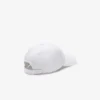 Cappellino unisex in twill di cotone con logo coccodrillo Cappellino unisex in twill di cotone con logo coccodrillo