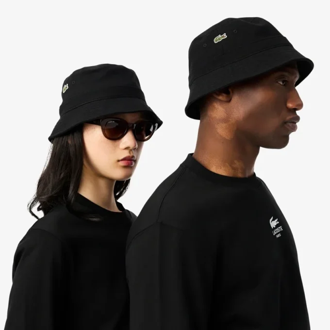 Cappello a secchiello unisex in piqué Cappello a secchiello unisex in piqué