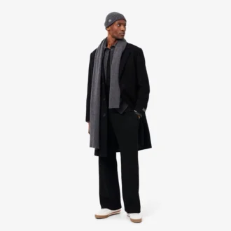 Cappotto Chesterfield da uomo in lana
