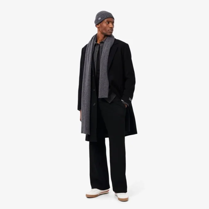 Cappotto Chesterfield da uomo in lana Cappotto Chesterfield da uomo in lana