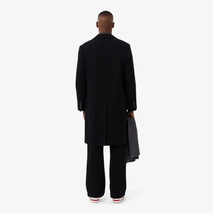Cappotto Chesterfield da uomo in lana Cappotto Chesterfield da uomo in lana