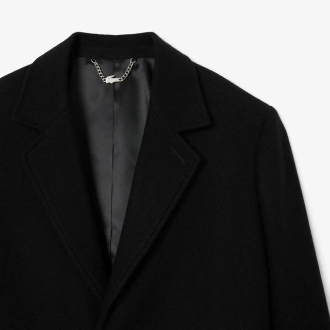 Cappotto Chesterfield da uomo in lana Cappotto Chesterfield da uomo in lana