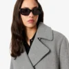 Cappotto corto oversize da donna in misto lana The Blend Cappotto corto oversize da donna in misto lana The Blend