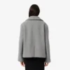 Cappotto corto oversize da donna in misto lana The Blend Cappotto corto oversize da donna in misto lana The Blend