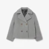 Cappotto corto oversize da donna in misto lana The Blend Cappotto corto oversize da donna in misto lana The Blend