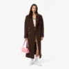 Cappotto da donna in lana a doppio petto Cappotto da donna in lana a doppio petto