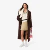 Cappotto da donna in lana a doppio petto Cappotto da donna in lana a doppio petto