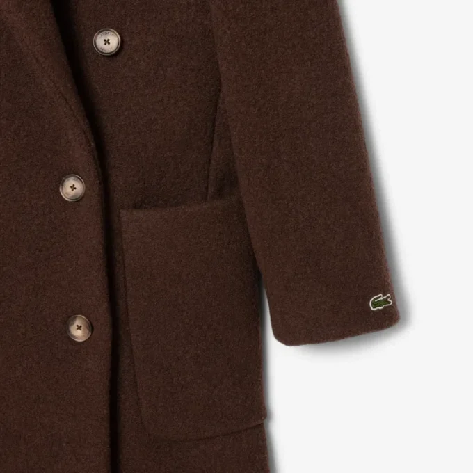 Cappotto da donna in lana a doppio petto Cappotto da donna in lana a doppio petto