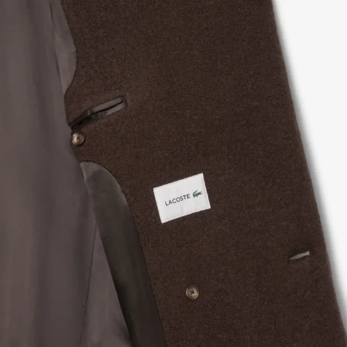 Cappotto da donna in lana a doppio petto Cappotto da donna in lana a doppio petto