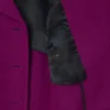 Cappotto da marinaio in lana fiammata Runway Cappotto da marinaio in lana fiammata Runway