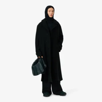 Cappotto in lana cotta Runway