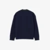 Cardigan da bambino in cotone e lana con scollo a V Cardigan da bambino in cotone e lana con scollo a V