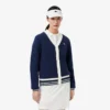 Cardigan da golf elasticizzato da donna Cardigan da golf elasticizzato da donna