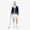 Cardigan da golf elasticizzato da donna Cardigan da golf elasticizzato da donna