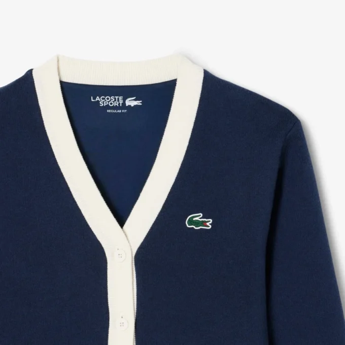 Cardigan da golf elasticizzato da donna Cardigan da golf elasticizzato da donna