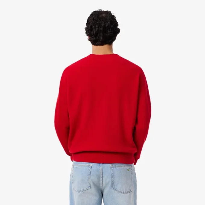 Cardigan da uomo in lana dalla vestibilità comoda Cardigan da uomo in lana dalla vestibilità comoda